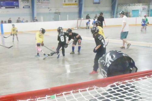 Ball hockey buzz at the Frontenac Community arena